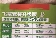 18元4G飞享套餐是如何满足用户需求的？（畅享高速网络，尽在18元4G飞享套餐）